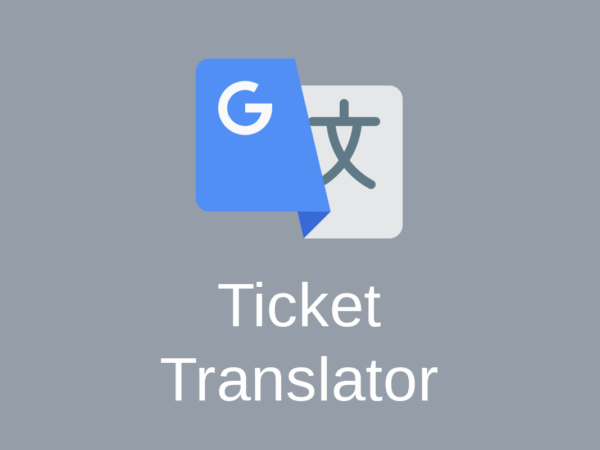 Ticket Translator Module