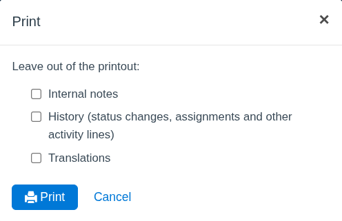 MFS Print options, choose what (not) to print